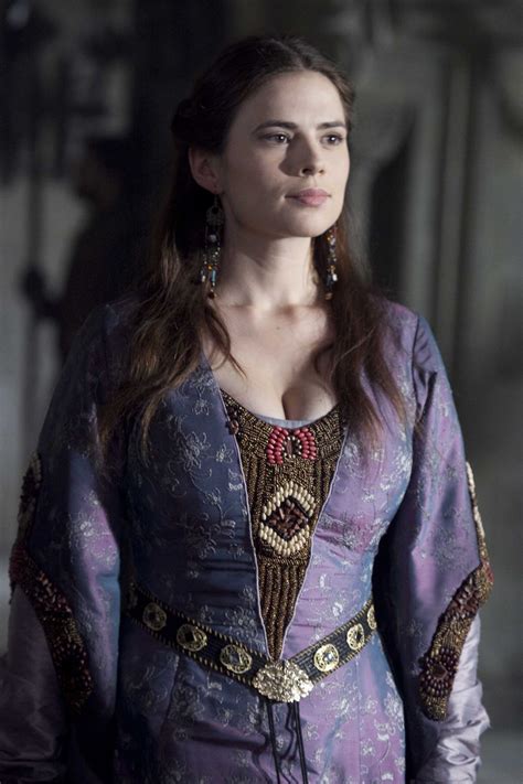 Hayley Atwell Butt, Body Double Scene in The Pillars Of The .
